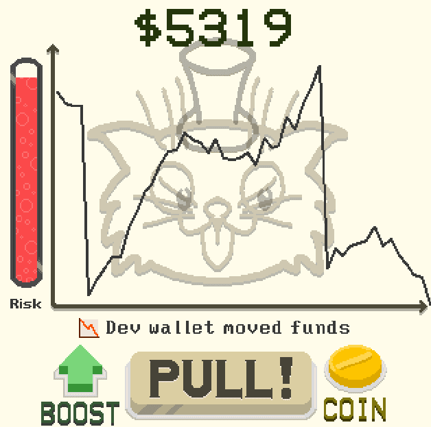 Screenshot 1: Rug Pull Simulator